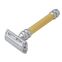 Scheermes Pearl OC TTO SBF11 Gold (mes met open kam, op de foto staat dit product afgebeeld met een gesloten kam)
